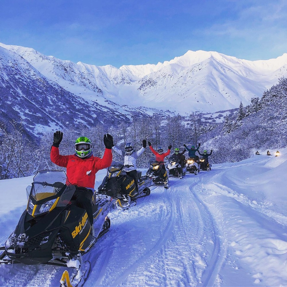 Glacier City Snowmobile Tours Girdwood, Alaska